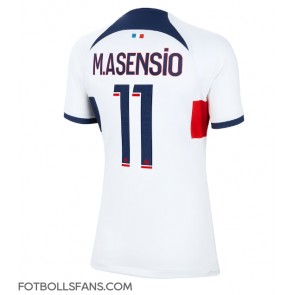 Paris Saint-Germain Marco Asensio #11 Replika Bortatröja Damer 2023-24 Kortärmad